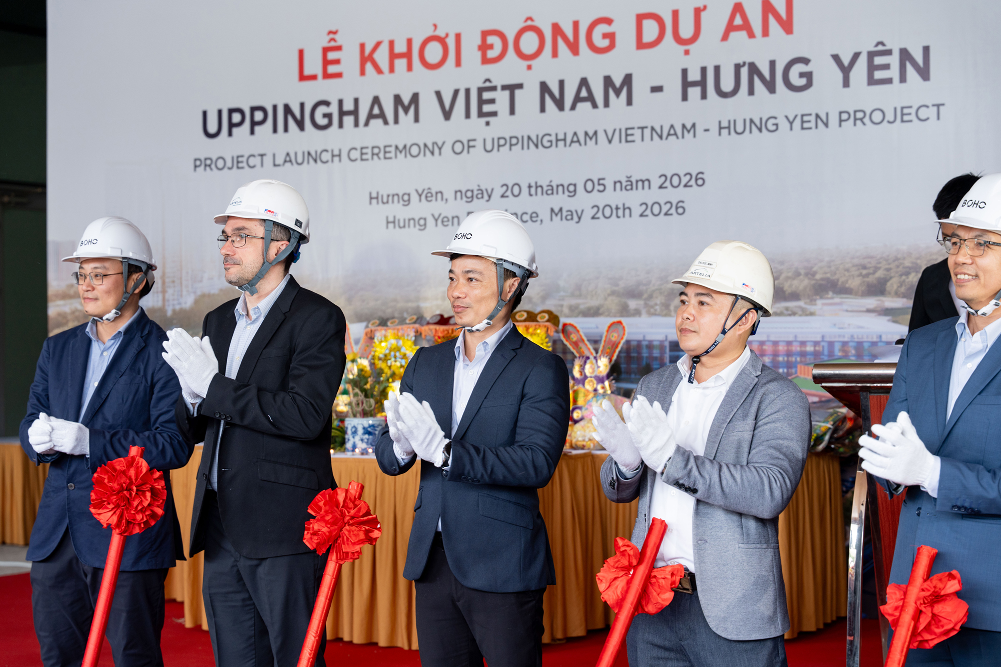 Project Launch Ceremony for Uppingham Vietnam - Hung Yen School organized by BOHO