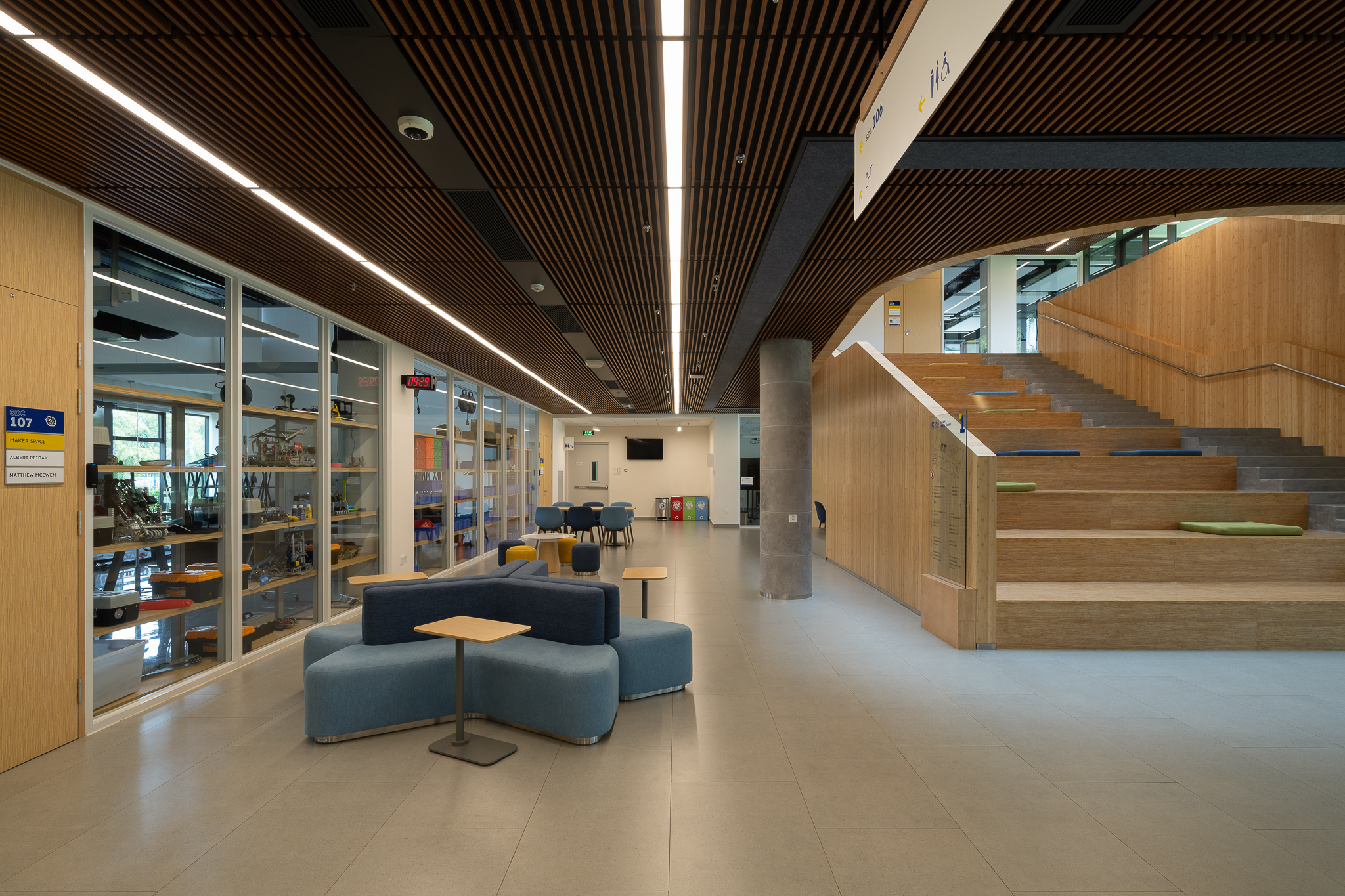 Premium classroom interior finishing by BOHO at Uppingham Vietnam