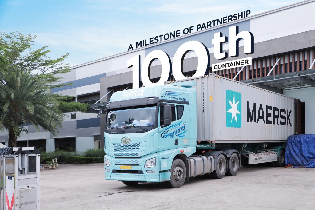 BOHO team prepares furniture products for the 100th container exported to the U.S.