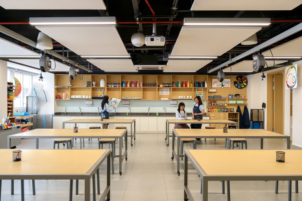 Không gian lớp Mỹ thuật Khối Tiểu học SSIS