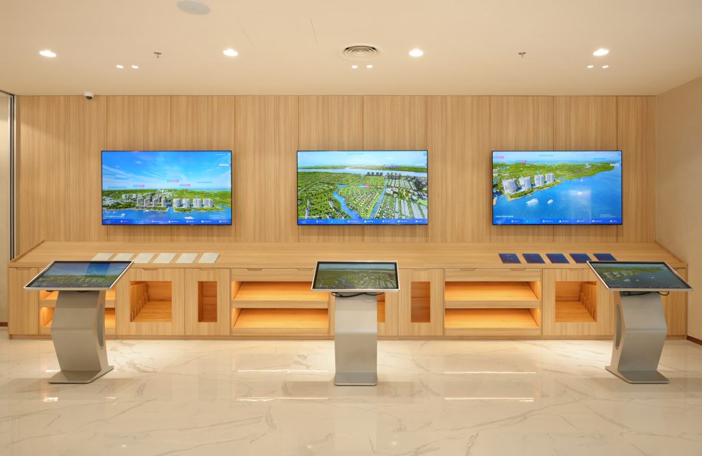 Khu vực trưng bày và trải nghiệm VR360 Nam Long Gallery