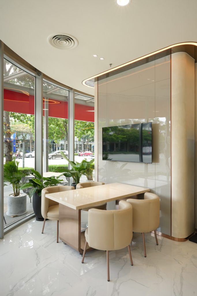 Không gian tiếp đón khách hàng tại Nam Long Gallery