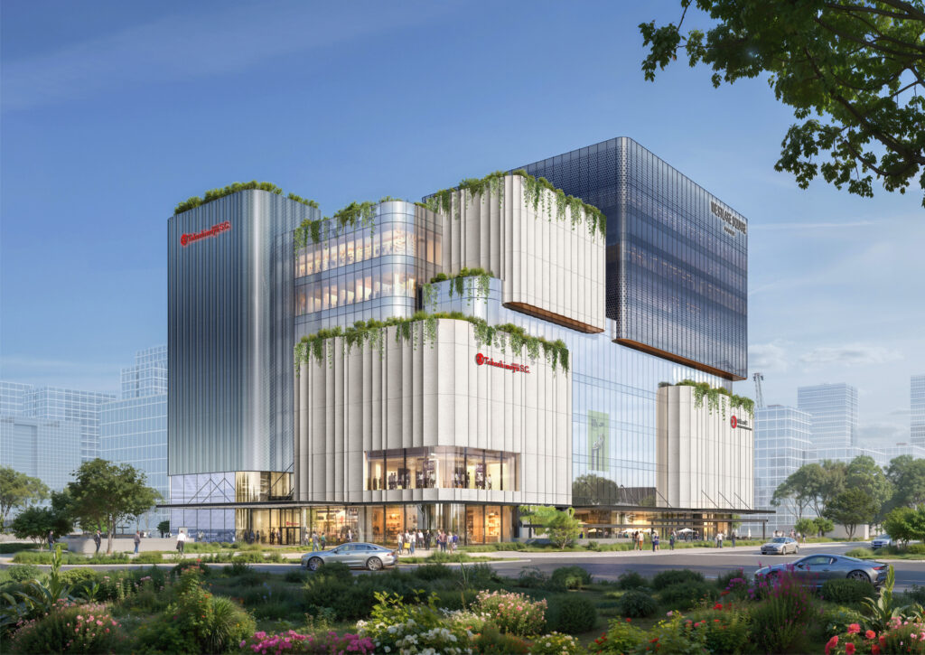 Hình phối cảnh TTTM Hanoi Takashimaya S.C